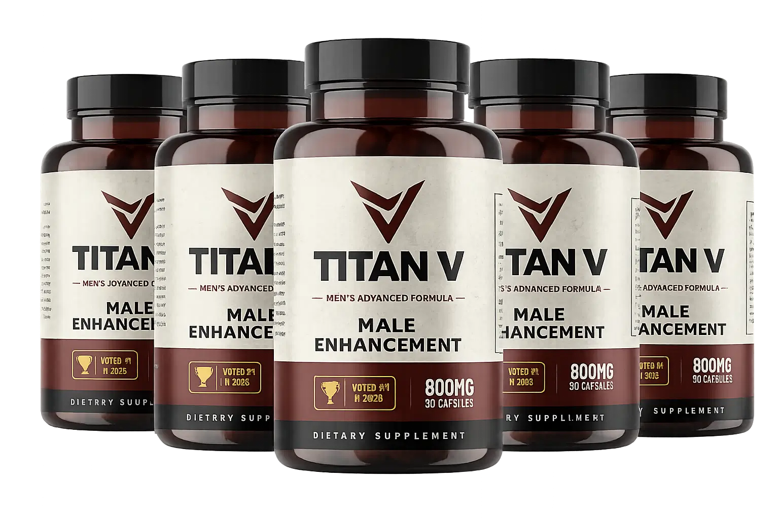 Titan V five bottle package